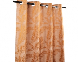 St Tropez jacquard curtain tropical chic